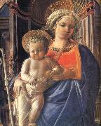 Fra Filippo Lippi Details of Madonna and Child with Angels,St Frediano and St Augustine Germany oil painting artist